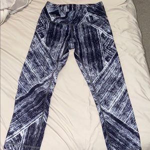 Patterned lululemon leggings